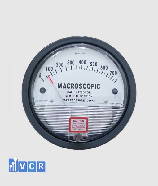 Đồng hồ chênh áp 0-750Pa thường được sử đụng để đo chênh lệch áp suất và theo dõi độ toàn vẹn đối với các bộ lọc HEPA, hiệu suất cao.