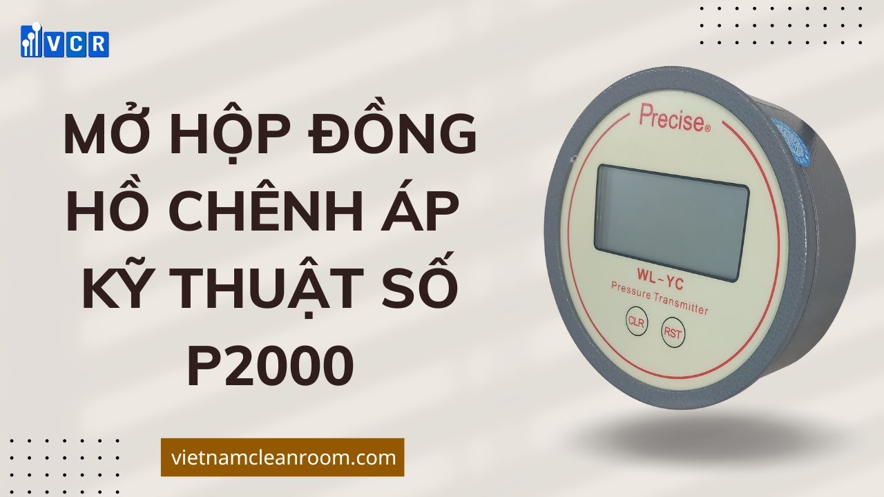 Đồng hồ chênh áp điện tử
