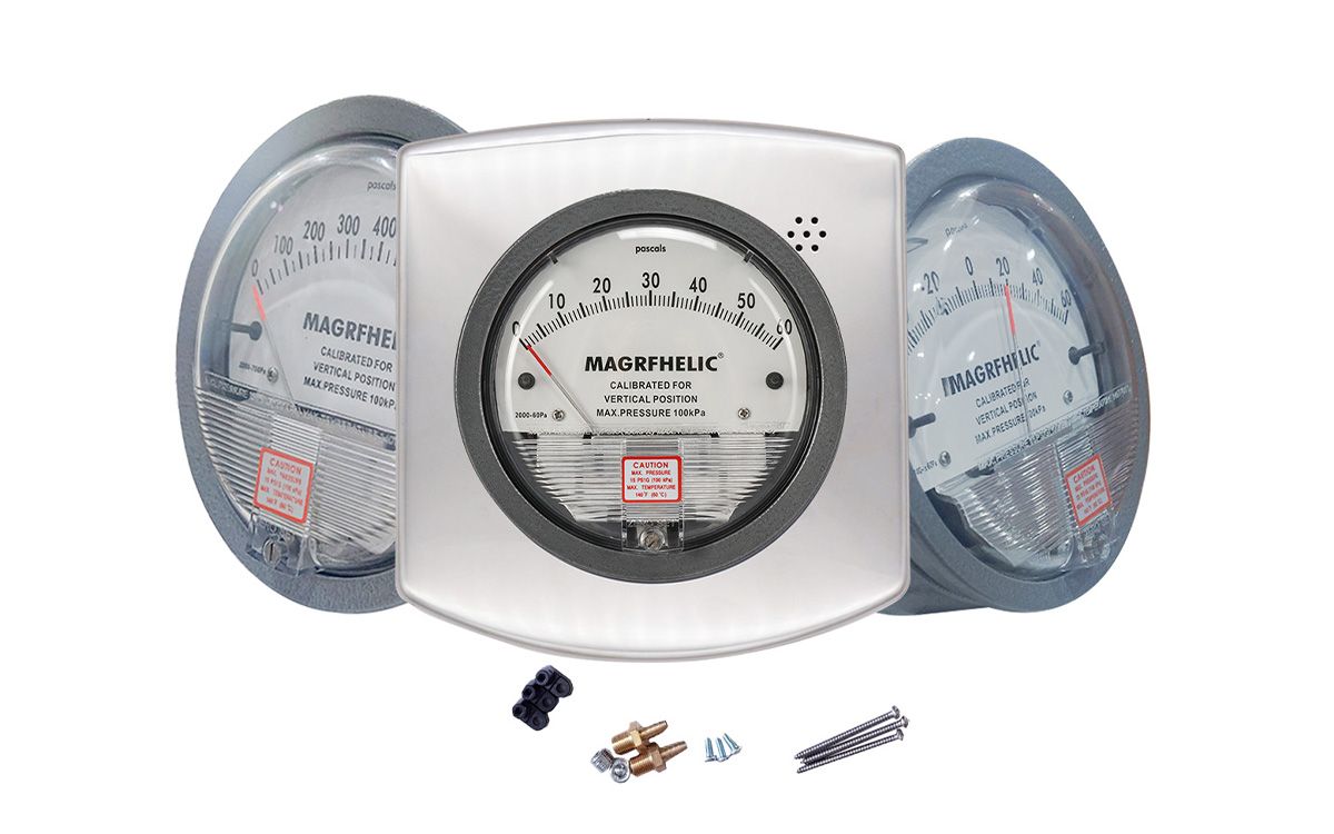 Các lỗi khi đọc đồng hồ chênh áp trong phòng sạch