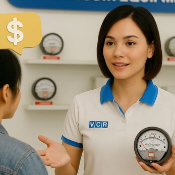 Bảng giá mới nhất của đồng hồ chênh áp dùng trong phòng sạch y tế