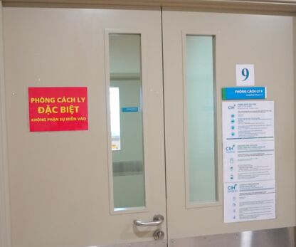 Đồng hồ chênh áp cho phòng cách ly