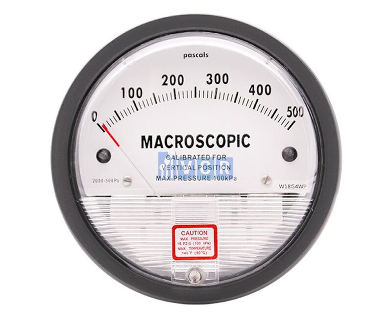 Why Should You Buy a Differential Pressure Gauge from a Cleanroom Equipment Specialist?