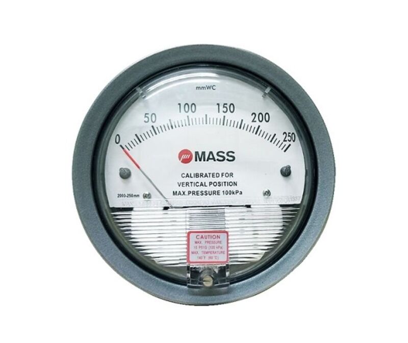 Supplier of Differential Pressure Gauges Used in Food Clean Rooms