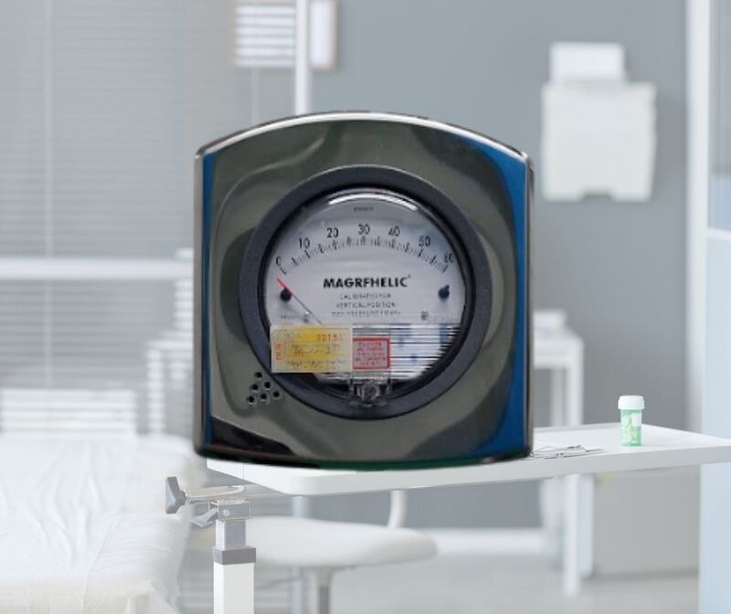 Đồng hồ chênh áp và vai trò trong phòng cách ly y tế