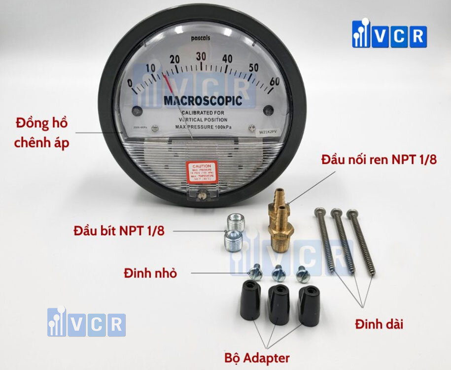 Lưu ý khi chọn loại đồng hồ chênh áp phù hợp với từng ứng dụng