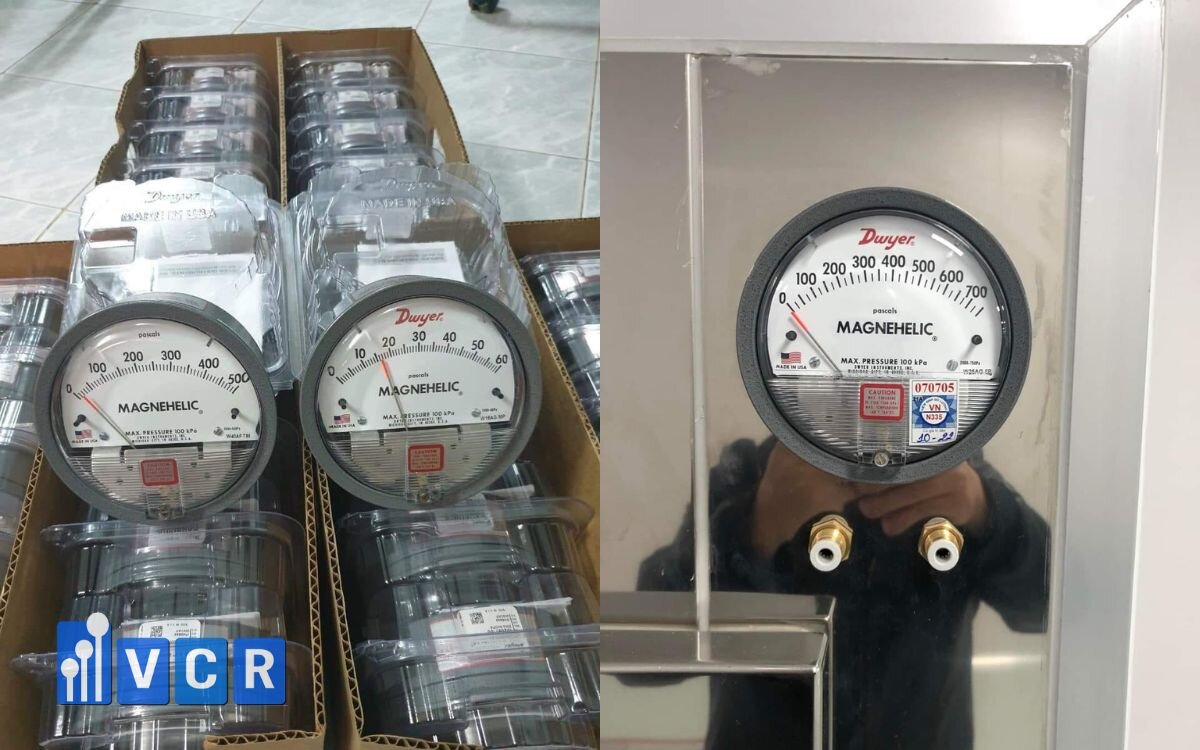 GMP standard differential pressure gauge